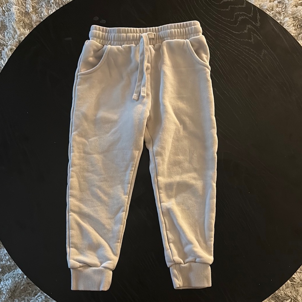 LITTLE BIPSY Cozy Cream Kids Joggers